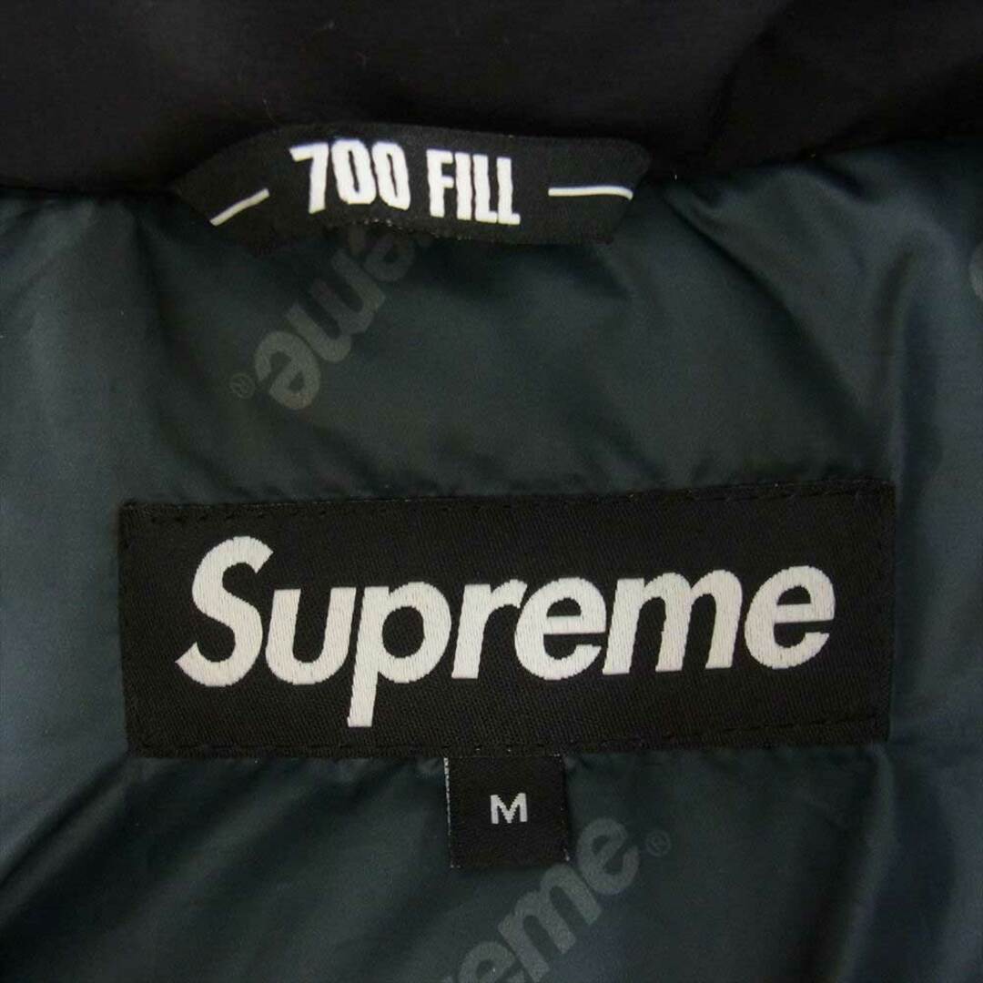 Supreme シュプリーム ダウンジャケット 17AW 700-fill Down Taped Seam Parka 700フィル テープドシーム パーカ ダウンジャケット ブラック系 M 3