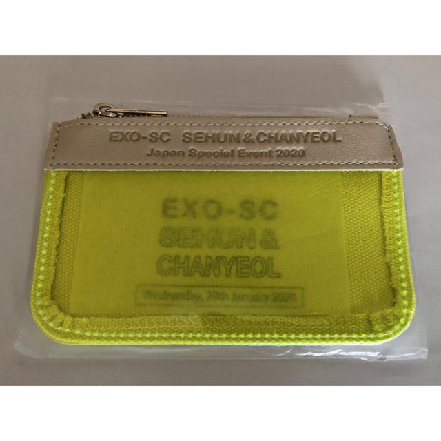 EXO(エクソ)のEXO SC ペンミ ミニポーチ 公式 エンタメ/ホビーのタレントグッズ(アイドルグッズ)の商品写真