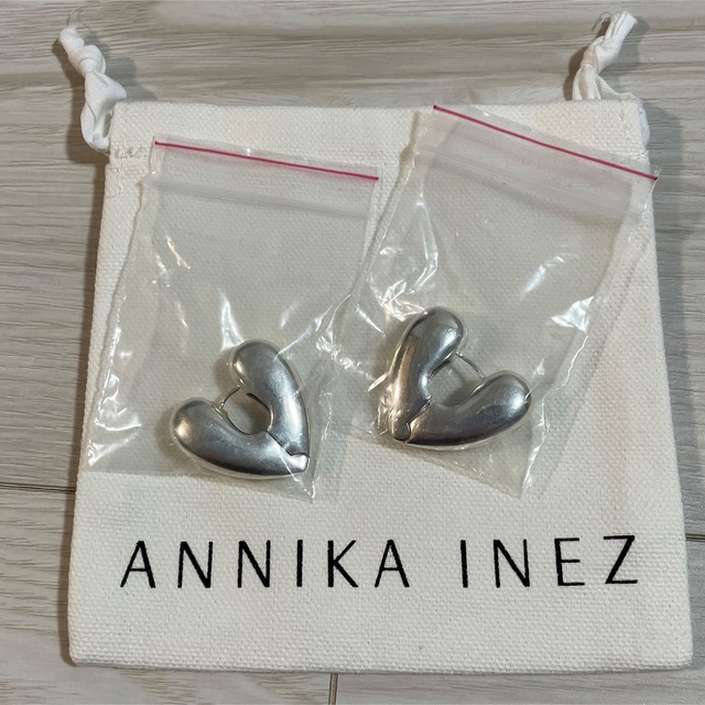 おしゃれ annika inez hoop large ハートフープピアス アニカイネズ
