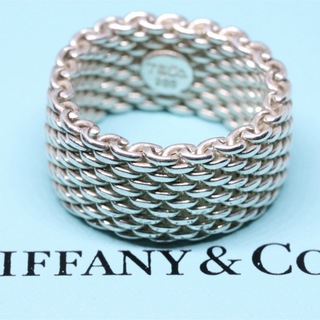 Tiffany & Co. - ティファニー サマセット メッシュ リング