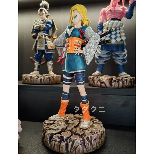 ドラゴンボール 人造人間18号 武士 フィギュア ガレージキット ドラゴンボール 人造人間18号 武士 フィギュア ガレージキット