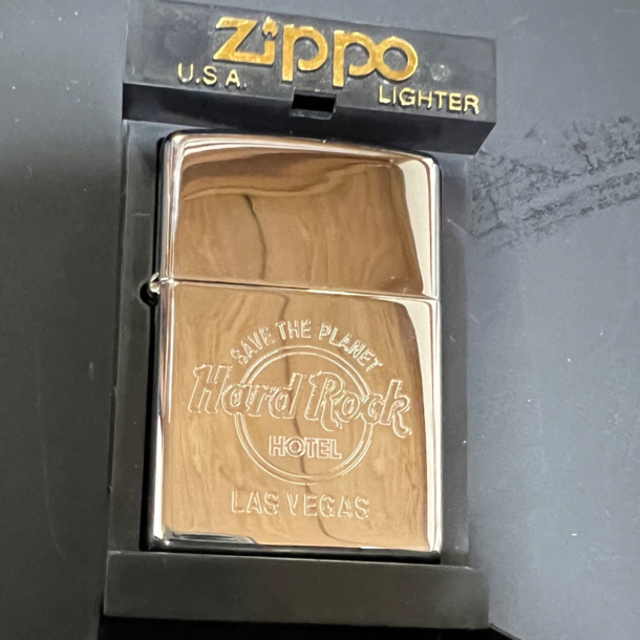 新品未使用zippoハードロックカフェ・ラスベガス