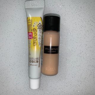 シュウウエムラ(shu uemura)のファンデーション&美容ジェル（お試し品）(ファンデーション)