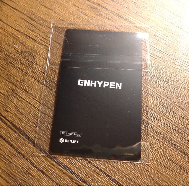 ENHYPEN border day one wevers photocard 1