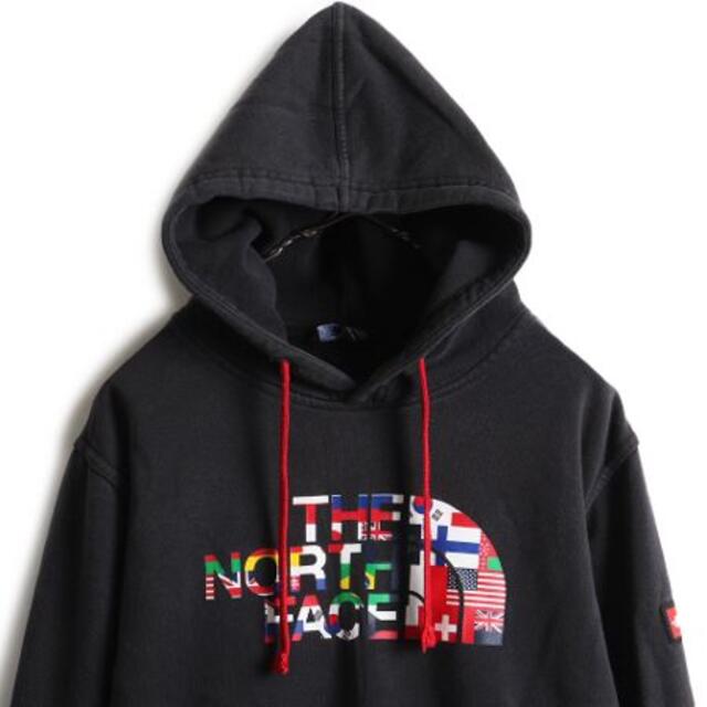 ノースフェイス パーカー 国旗 腕ロゴ XL 新品 未使用 | labiela.com