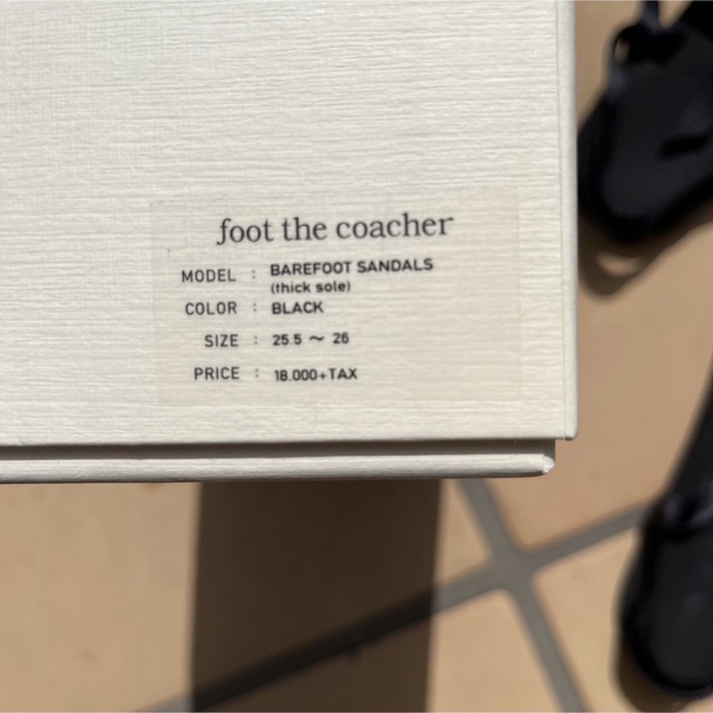 foot the coacher(フットザコーチャー)のfoot the coacher  sandals メンズの靴/シューズ(サンダル)の商品写真