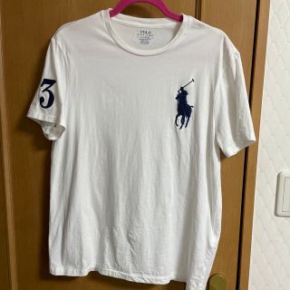 ラルフローレン(Ralph Lauren)のラルフローレン　白　Ｔシャツ　メンズ(Tシャツ/カットソー(半袖/袖なし))