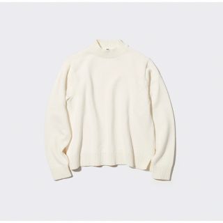 ユニクロ(UNIQLO)のユニクロ ウォッシャブルモックネックセーター(ニット/セーター)