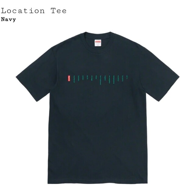 Location Tee / Supreme