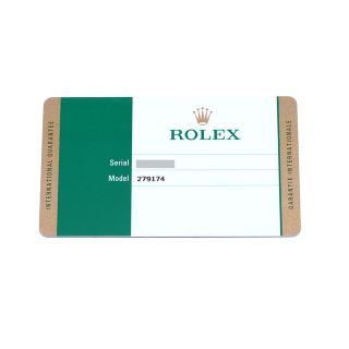 M279174-0005　 ロレックス ROLEX 279174 ランダムシリアル シルバー レディース 腕時計