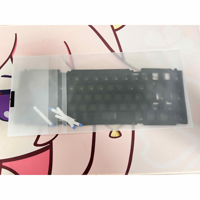 オシャレ Owlab Link65 Popcorn/Sliver 自作キーボード 即日発送