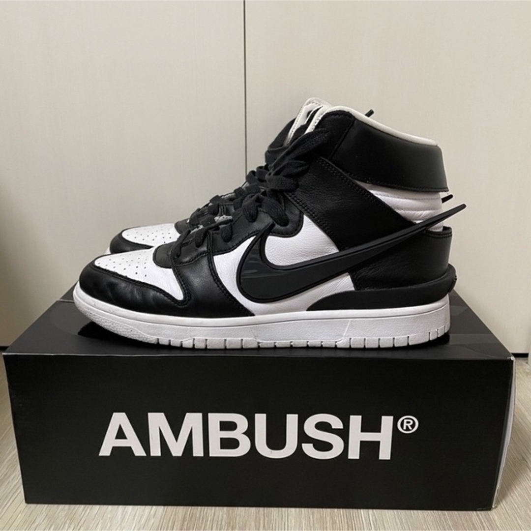 nike dunk hi ambush パンダ