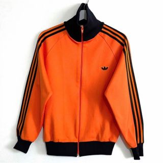 adidas - adidas 80s トラックジャケット ジャージ デサント オレンジ