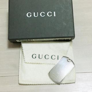 グッチ(Gucci)の正規品　GUCCIドッグタグ(ネックレス)