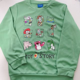 ディズニー(Disney)の【新品未使用タグ付】トイストーリー　メッシュ　長袖ロンT　130(Tシャツ/カットソー)