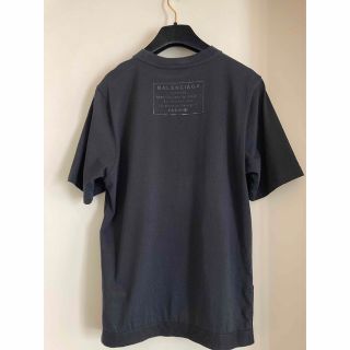 バレンシアガ(Balenciaga)のバレンシアガ バック レザー ブランド ロゴ Tシャツ ジャパンタグ(Tシャツ(半袖/袖なし))