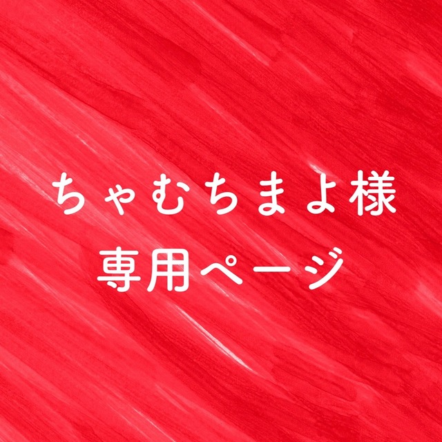 ちゃむちまよ様 専用ページ   フリマアプリ ラクマ