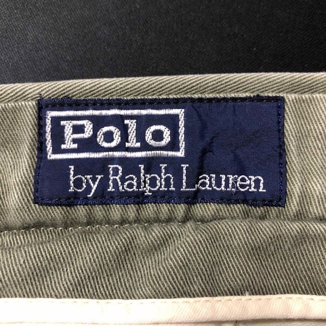 POLO RALPH LAUREN(ポロラルフローレン)のPolo Ralph Lauren W76cm パンツ 紺タグ 90s～00s メンズのパンツ(ワークパンツ/カーゴパンツ)の商品写真