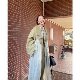 クラネ(CLANE)のCLANE KIMONO SLEEVE SHORT JACKET(トレンチコート)