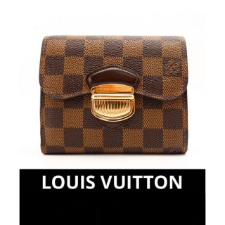 ルイヴィトン(LOUIS VUITTON)の極美品ルイ ヴィトン 三つ折り財布 ポルトフォイユジョイ  コアラ ダミエ 希少(財布)