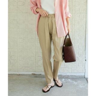 アーバンリサーチドアーズ(URBAN RESEARCH DOORS)の【BEIGE】リネン混テーパードイージーパンツ(その他)