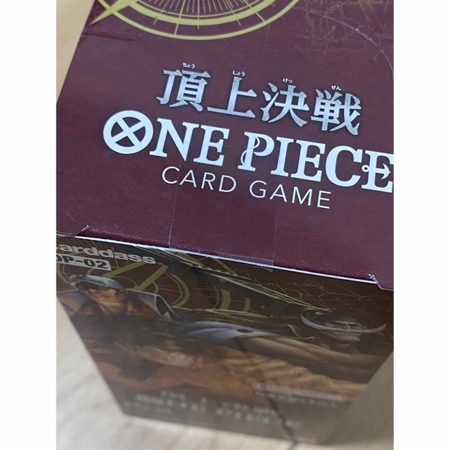 ONE PIECE(ワンピース)のワンピース 頂上決戦 box 未開封 テープ付き エンタメ/ホビーのトレーディングカード(Box/デッキ/パック)の商品写真