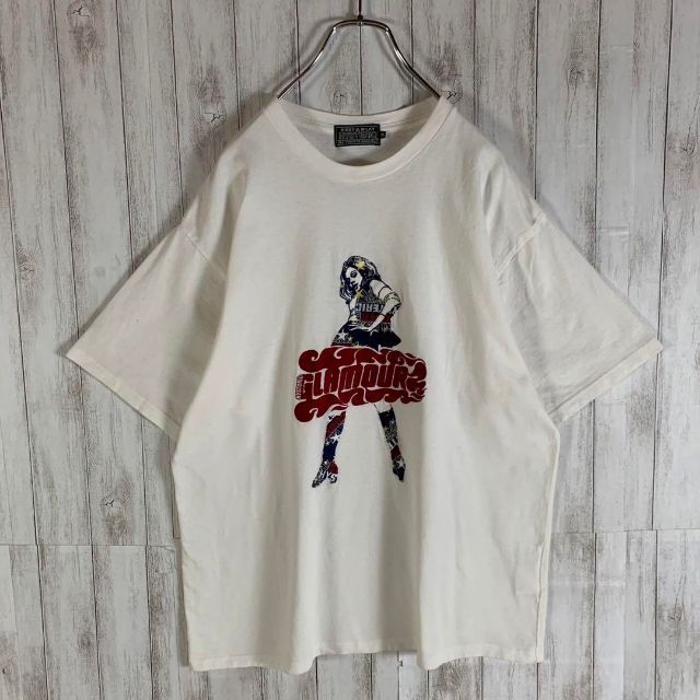 希少XLサイズ】ヒステリックグラマー 刺繍ロゴ VIXEN GIRL Tシャツ