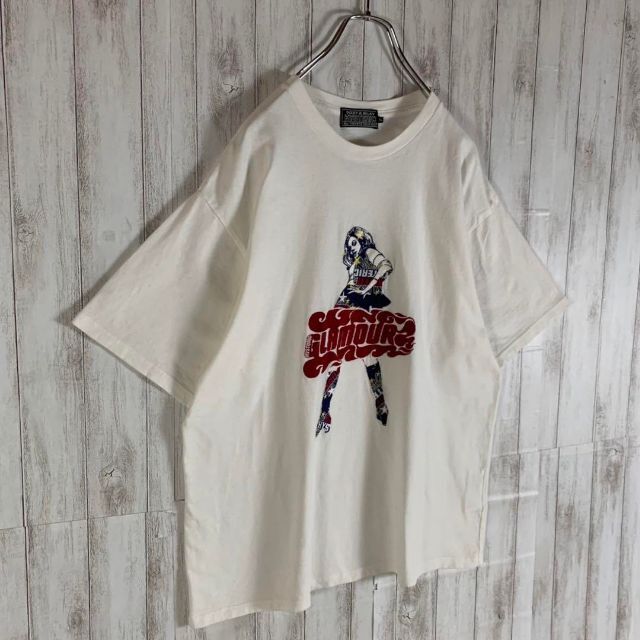 希少XLサイズ】ヒステリックグラマー 刺繍ロゴ VIXEN GIRL Tシャツ