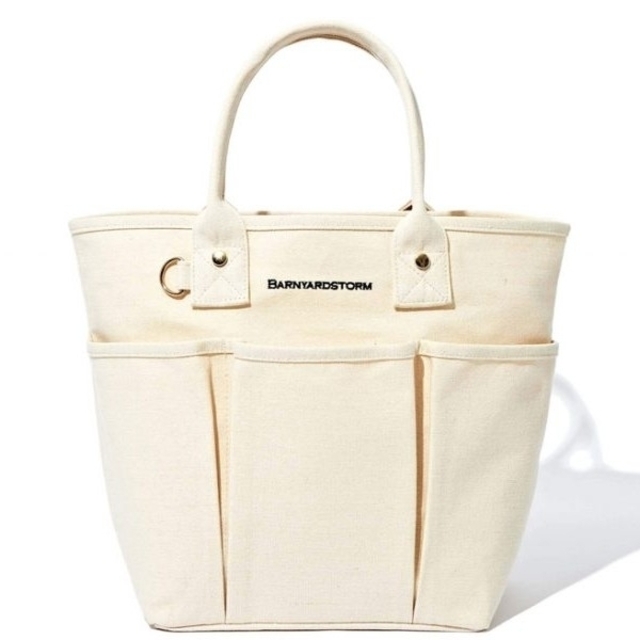 BARNYARDSTORM(バンヤードストーム)のバンヤードストーム　立体ポケット付きトートバッグ レディースのバッグ(トートバッグ)の商品写真