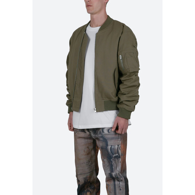 mnml(ミニマル)の【mnml】XL  MA-1 ルーシド ボンバー ジャケット メンズのジャケット/アウター(ブルゾン)の商品写真