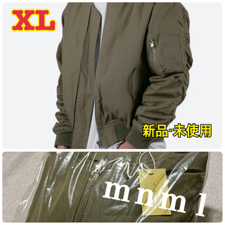 ミニマル(mnml)の【mnml】XL  MA-1 ルーシド ボンバー ジャケット(ブルゾン)