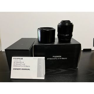 フジフイルム(富士フイルム)のFUJIFILM XF60mm F2.4 R MACRO 美品(レンズ(単焦点))