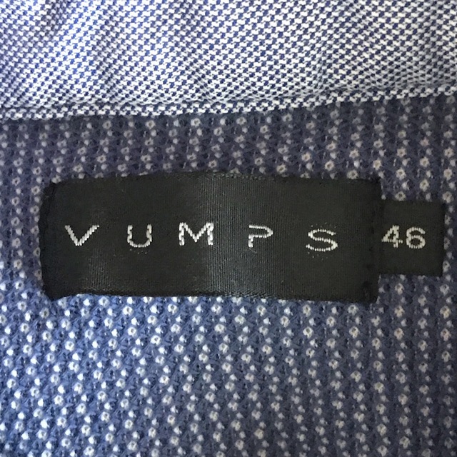 メンズ長袖ポロシャツ☆VUMPS☆サイズ46 メンズのトップス(ポロシャツ)の商品写真