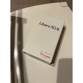 新品未使用 Libero 5G3 リベロ　ブラック　SIMフリー(スマートフォン本体)