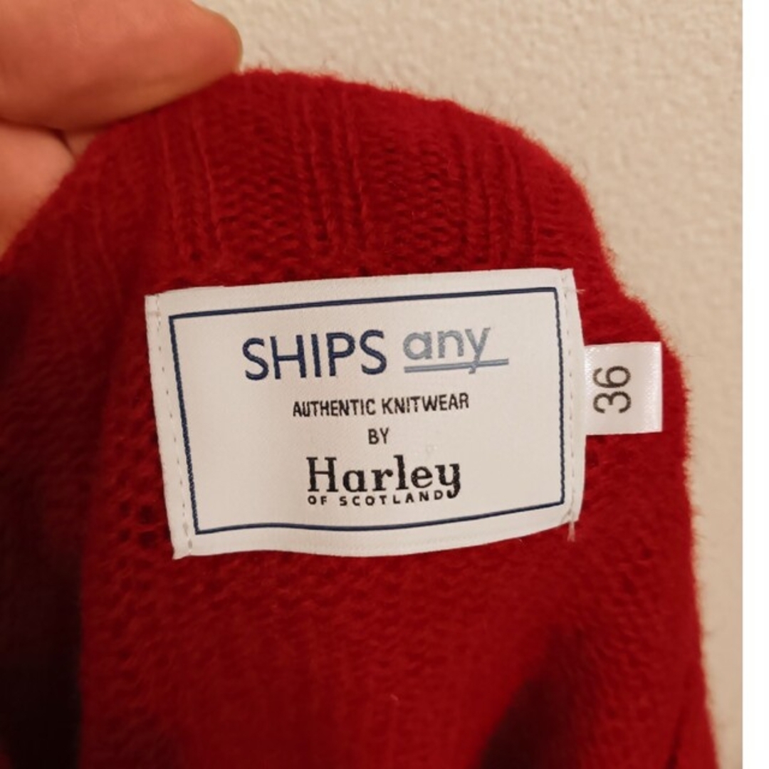 SHIPS for women(シップスフォーウィメン)のSHIPS any クルーネックニット レディースのトップス(ニット/セーター)の商品写真