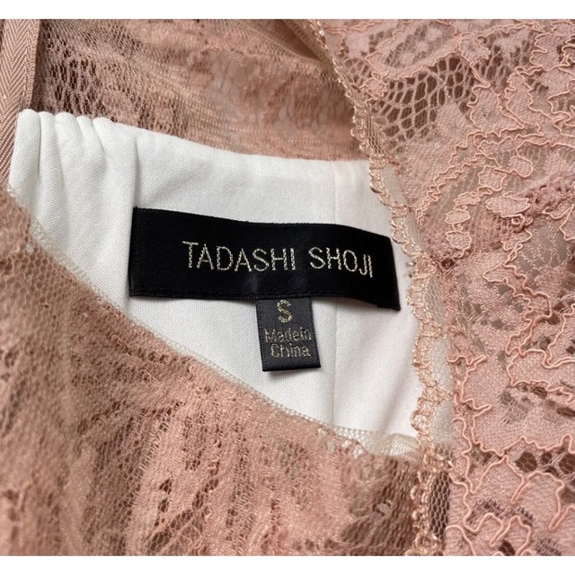 TADASHI SHOJI - TADASHI SHOJI・総レース・ワンピース・ピンク・M・未