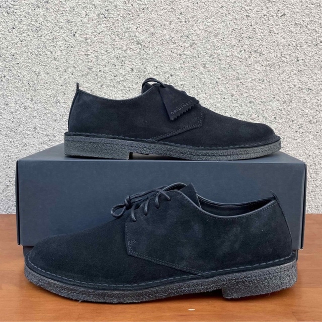 Clarks(クラークス)の【希少】Clarks Desert London"Black"/28cm メンズの靴/シューズ(ブーツ)の商品写真