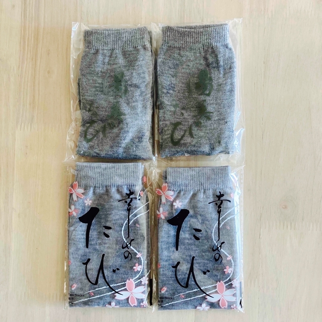 たび　足袋　4個セット レディースの水着/浴衣(和装小物)の商品写真