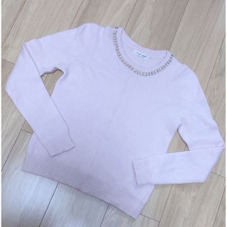 ウィルセレクション(WILLSELECTION)のウィルセレクション ★ 深キョン 着用 ★ ビジュー ニット(ニット/セーター)