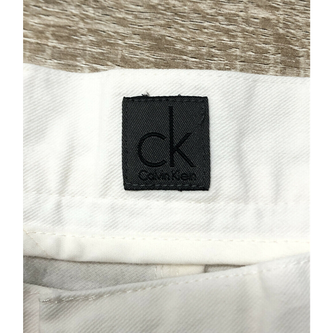 Calvin Klein(カルバンクライン)のカルバンクライン Calvin Klein ホワイトチノパンツ メンズ 31 メンズのパンツ(チノパン)の商品写真