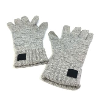 Louis Vuitton Grey Cashmere Helsinki Gloves