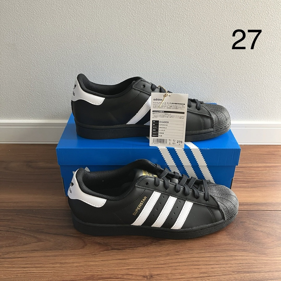 adidas - 【27】adidas アディダス スーパースター EG4959の通販 by