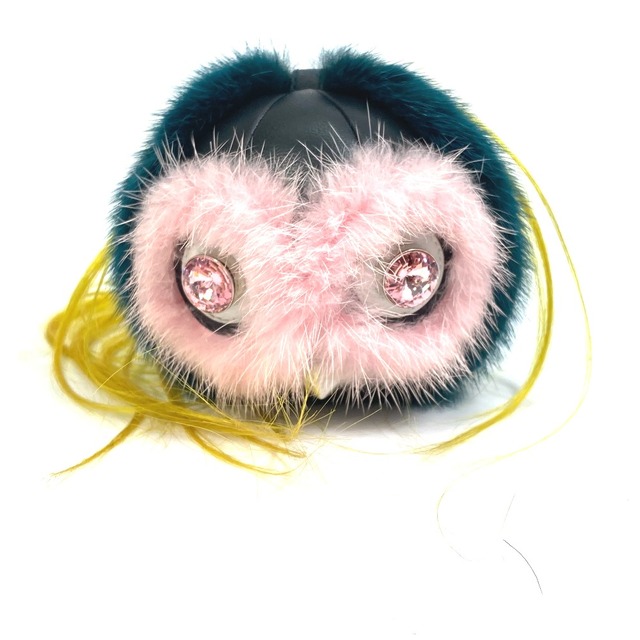 フェンディ FENDI モンスター ラインストーン キーホルダー バッグ
