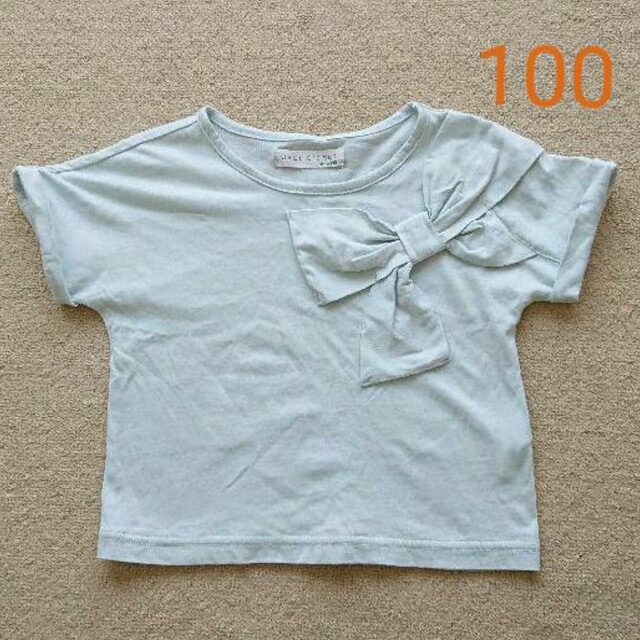 ever closet 半袖 Tシャツ トップス 女の子 100 キッズ/ベビー/マタニティのキッズ服女の子用(90cm~)(Tシャツ/カットソー)の商品写真