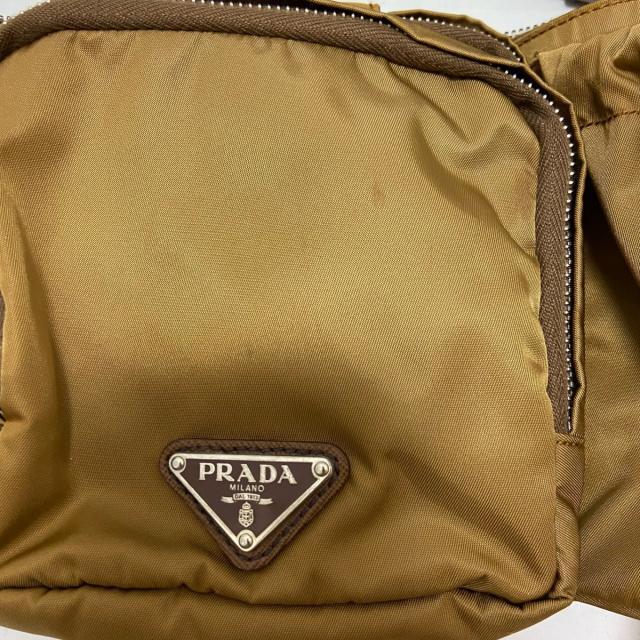 PRADA(プラダ)のプラダ ウエストポーチ美品  - カーキ レディースのバッグ(ボディバッグ/ウエストポーチ)の商品写真