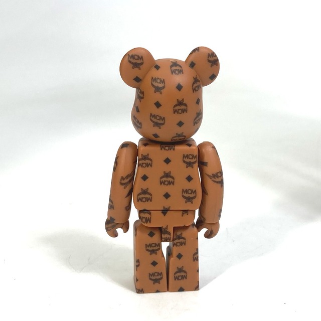 エムシーエム MCM ベアブリック BE@RBRICK 100%＆400% 2体セット ヴィセトス フィギュア 人形 ぬいぐるみ オブジェ プラスチック ブラウン 未使用