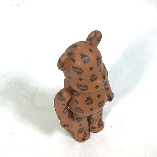 エムシーエム MCM ベアブリック BE@RBRICK 100%＆400% 2体セット ヴィセトス フィギュア 人形 ぬいぐるみ オブジェ プラスチック ブラウン 未使用