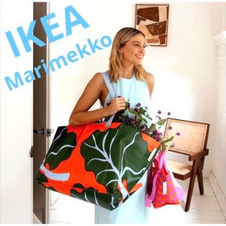 イケア(IKEA)のIKEA マリメッコ　バッグ(エコバッグ)