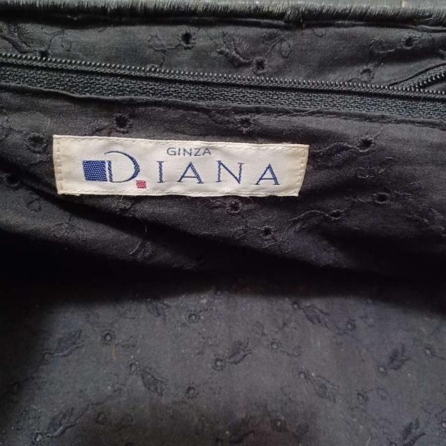 DIANA(ダイアナ)のダイアナ ハンドバッグ - 黒 かごバッグ レディースのバッグ(ハンドバッグ)の商品写真