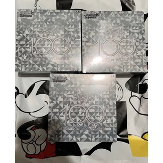 ディズニー(Disney)のDisney100 ヴァイスシュヴァルツ　3BOX(Box/デッキ/パック)
